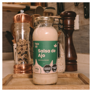 Salsa de Ajo Ahumado
